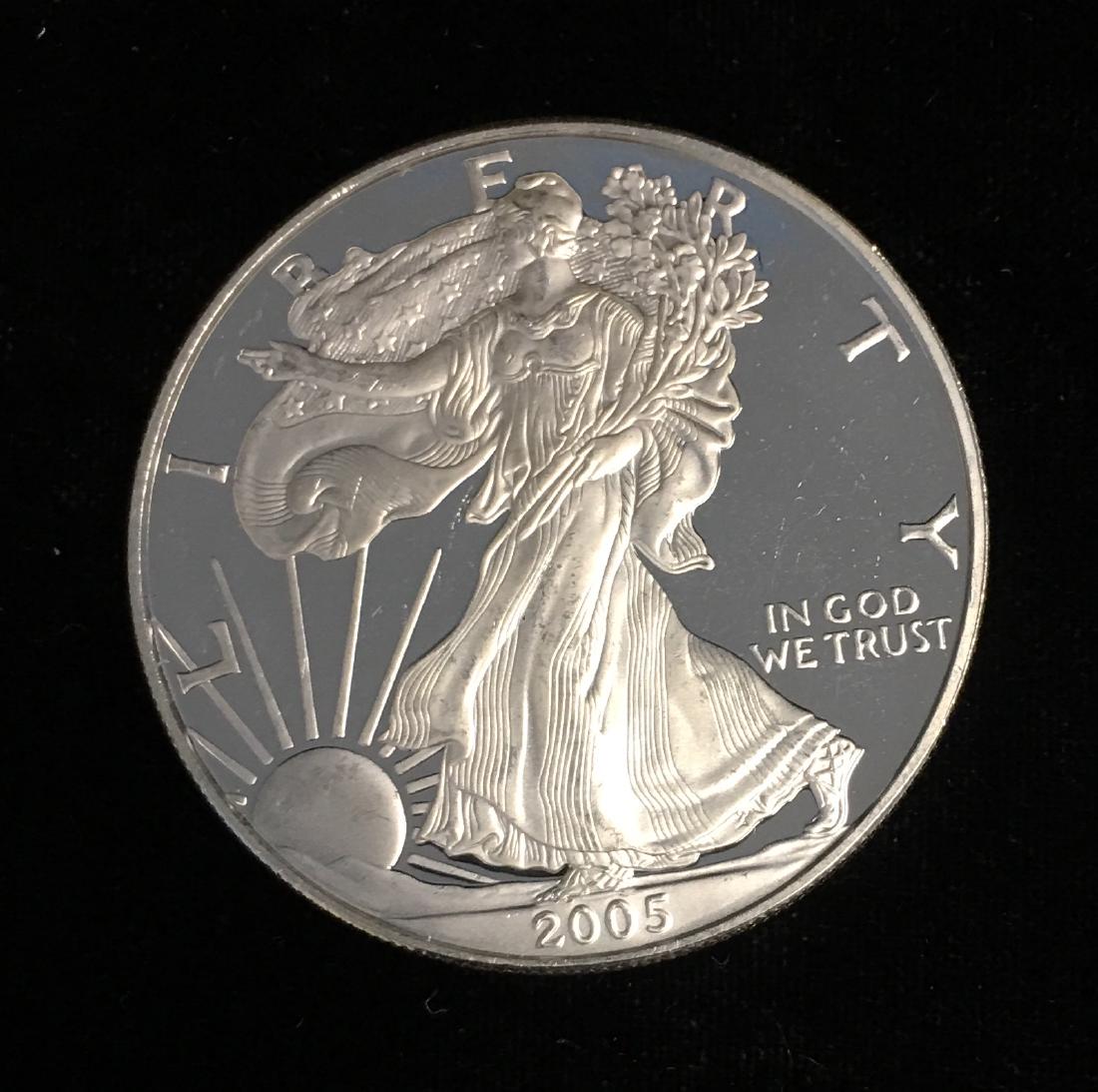 2005-W $1 American Silver Eagle Proof (1 of 2)