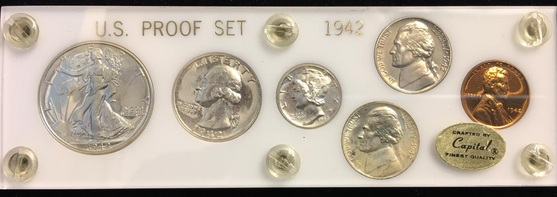 1942 6-pieces Silver Proof Set (1 of 6)