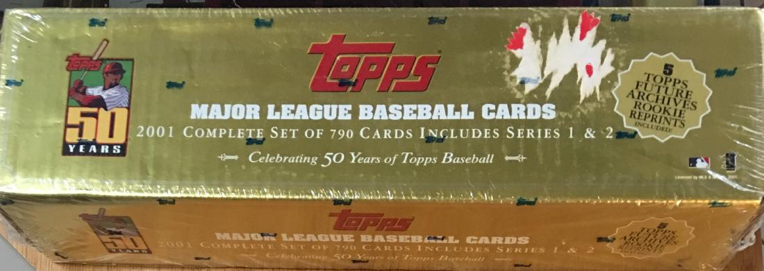 2001 Not Opened Complete Set of Major League Topps (1 of 3)