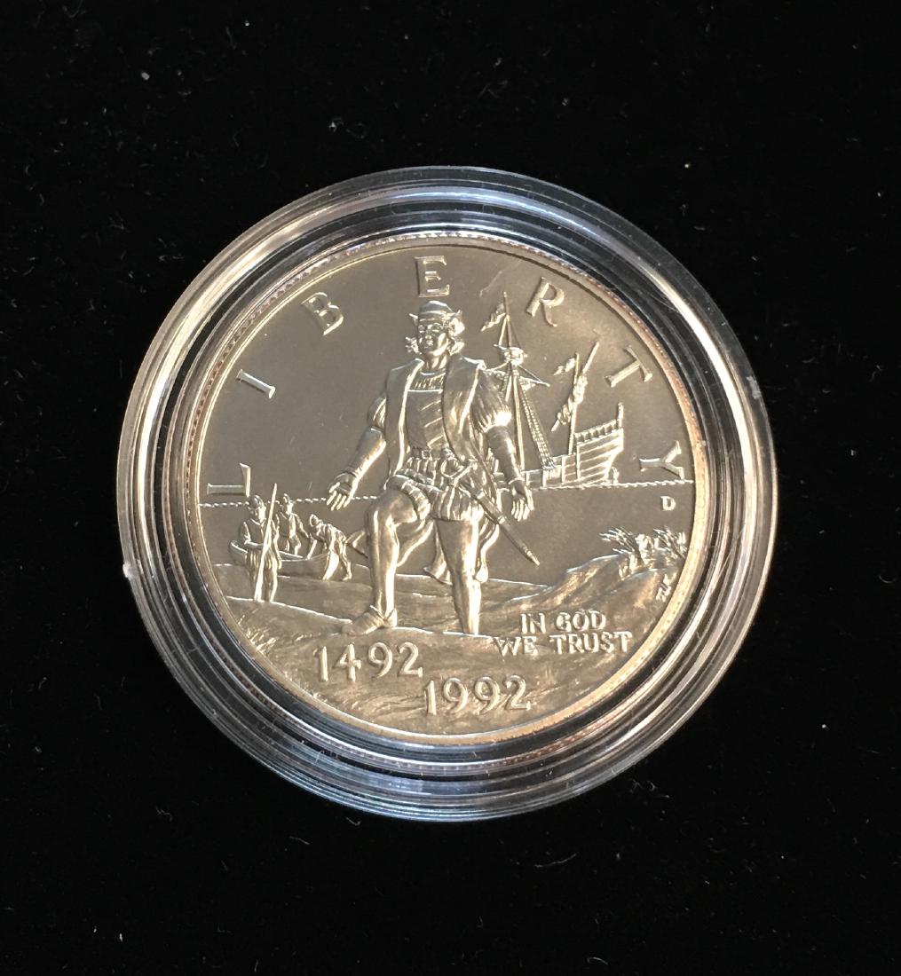 1992-D 50c Christopher Columbus Quincentenary (1 of 2)