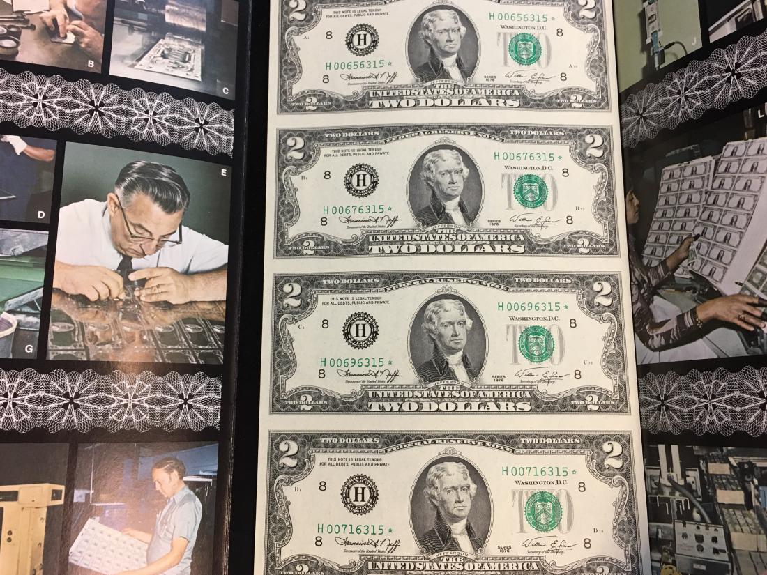 $2 Two Dollars Star Note - Engraving & Printing (1 of 5)