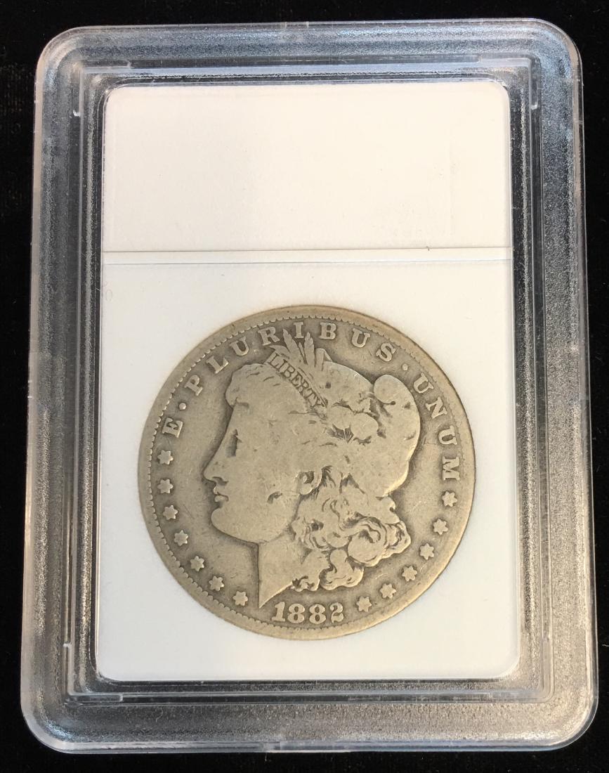1882-CC $1 Morgan Silver Dollar Good (1 of 2)