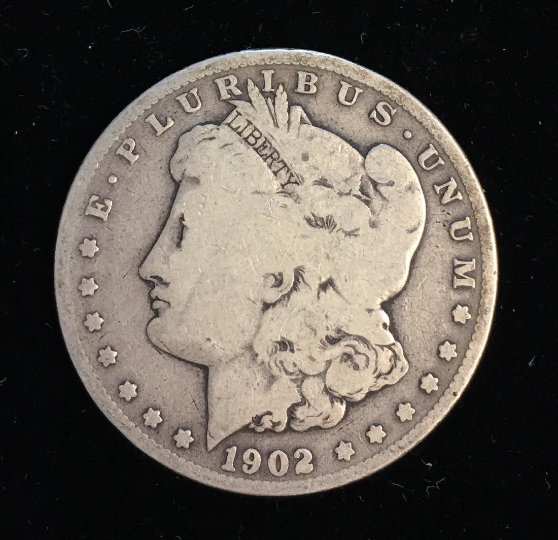 1902-S $1 Morgan Silver Dollar Good (1 of 2)