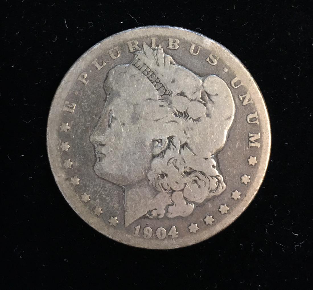 1904-S $1 Morgan Silver Dollar Good (1 of 2)