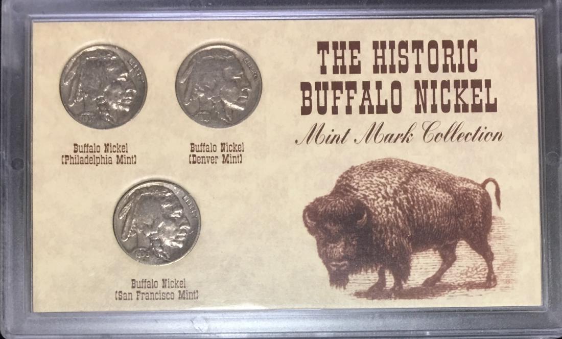 The Historic Buffalo Nickel Mint Mark Coin Collection - (1 of 2)