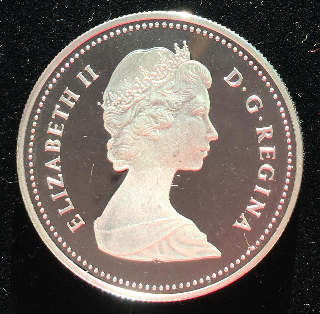 1982 Canada $1 .500 Fine Silver - Regina - Proof (1 of 2)