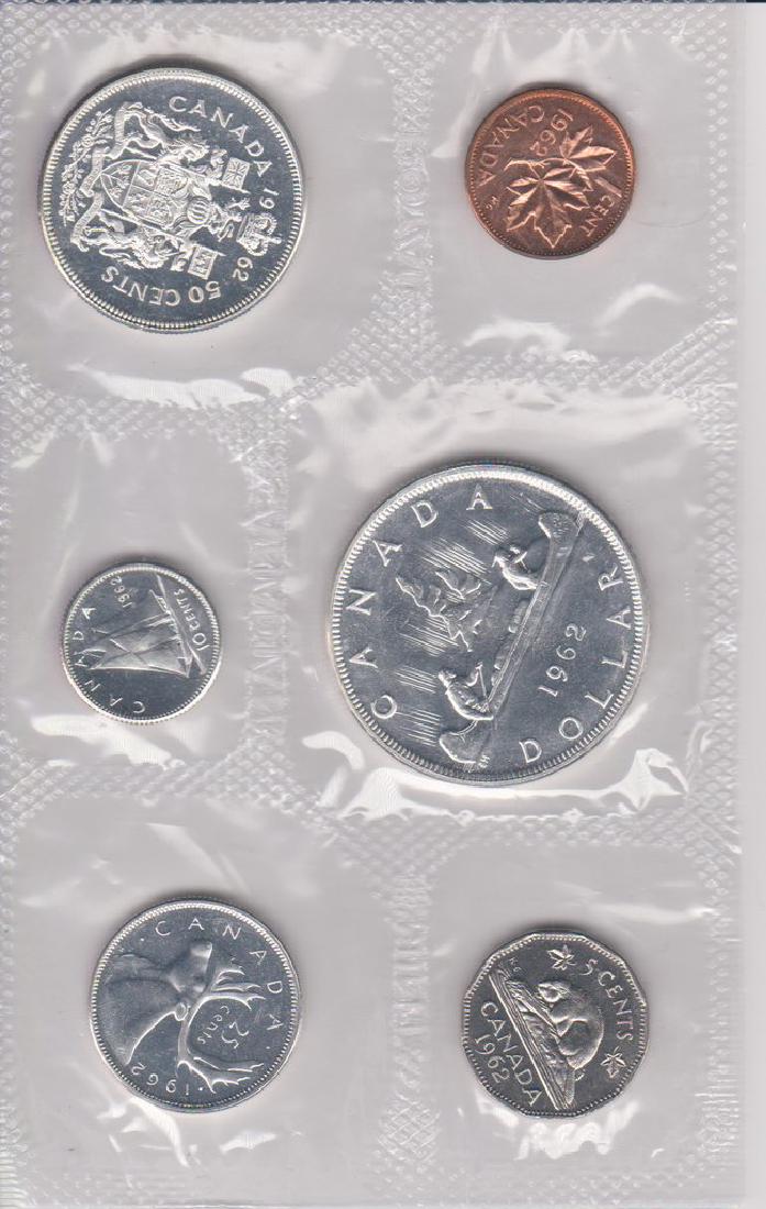 1962 Canada Proof - Like 6 Coin Mint Set in Original (1 of 1)