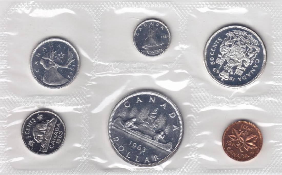 1963 Canada Proof - Like 6 Coin Mint Set in Original (1 of 2)