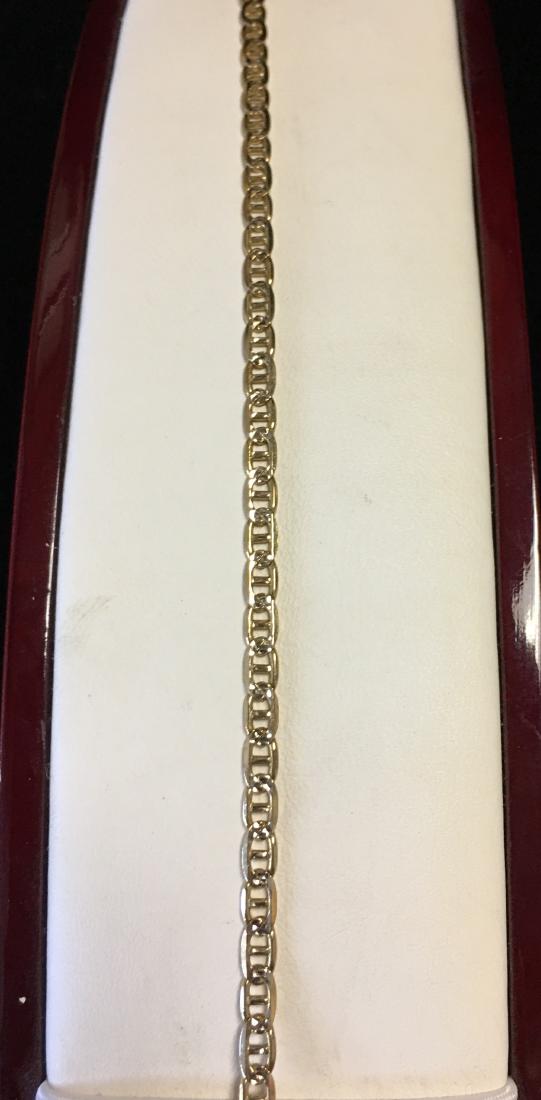 14k Yellow Gold Ladies Gucci Link Bracelet 7 Inchs (1 of 10)