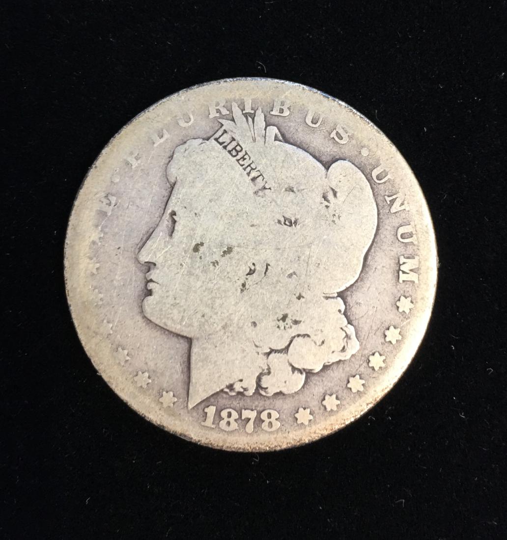 1878-CC $1 Morgan Silver Dollar AG (1 of 2)