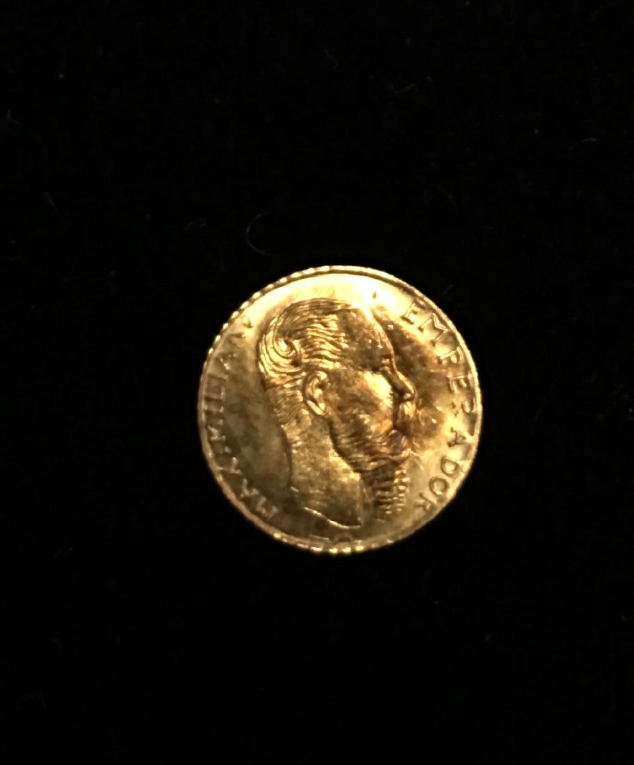 1865 (1981)Imperio Mexicano Maximilian Mexico Mini Gold (1 of 2)