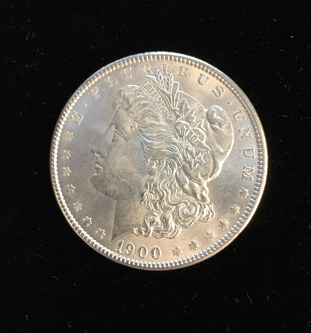 1900-P $1 Morgan Silver Dollar (1 of 3)