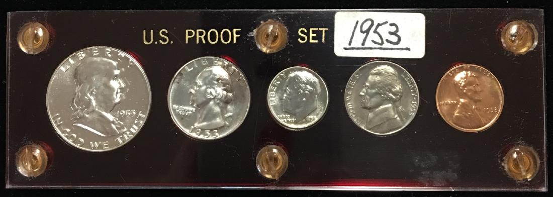 1953 U.S. Proof Set in Capital Holder (1 of 6)