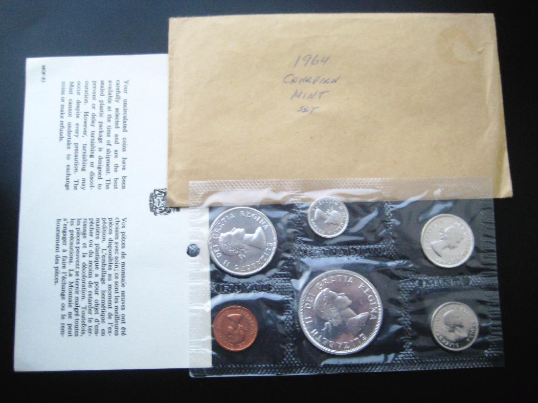 1964 Canada Proof - Like 6 Coin Mint Set in Original (1 of 1)