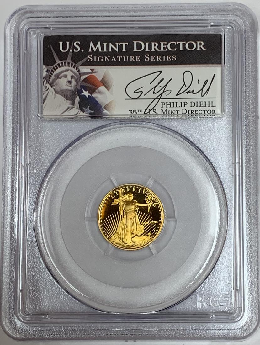 1989-P $5 American Gold Eagle PCGS PR69 DCAM 1/10 oz (1 of 2)