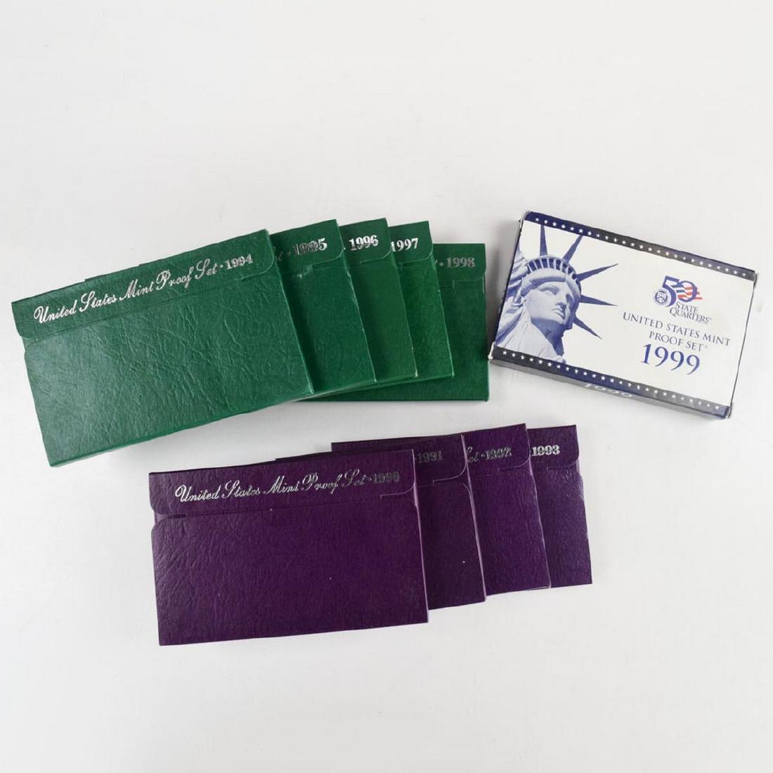 1990 - 1999 Proof Sets (1 of 1)