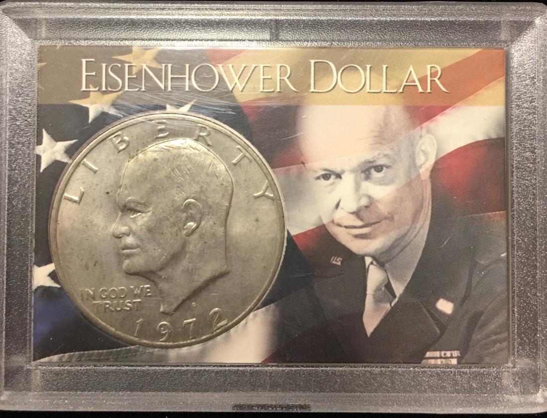 1972-D $1 Eisenhower Dollar (1 of 2)