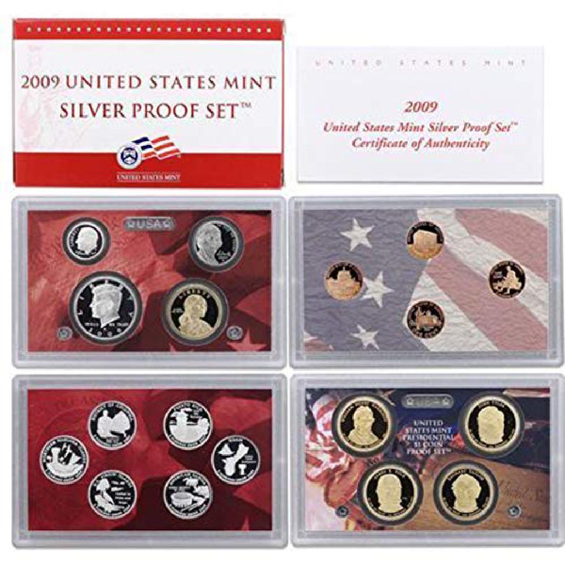 2009-S US Mint Silver Proof Set in OGP & COA (1 of 1)
