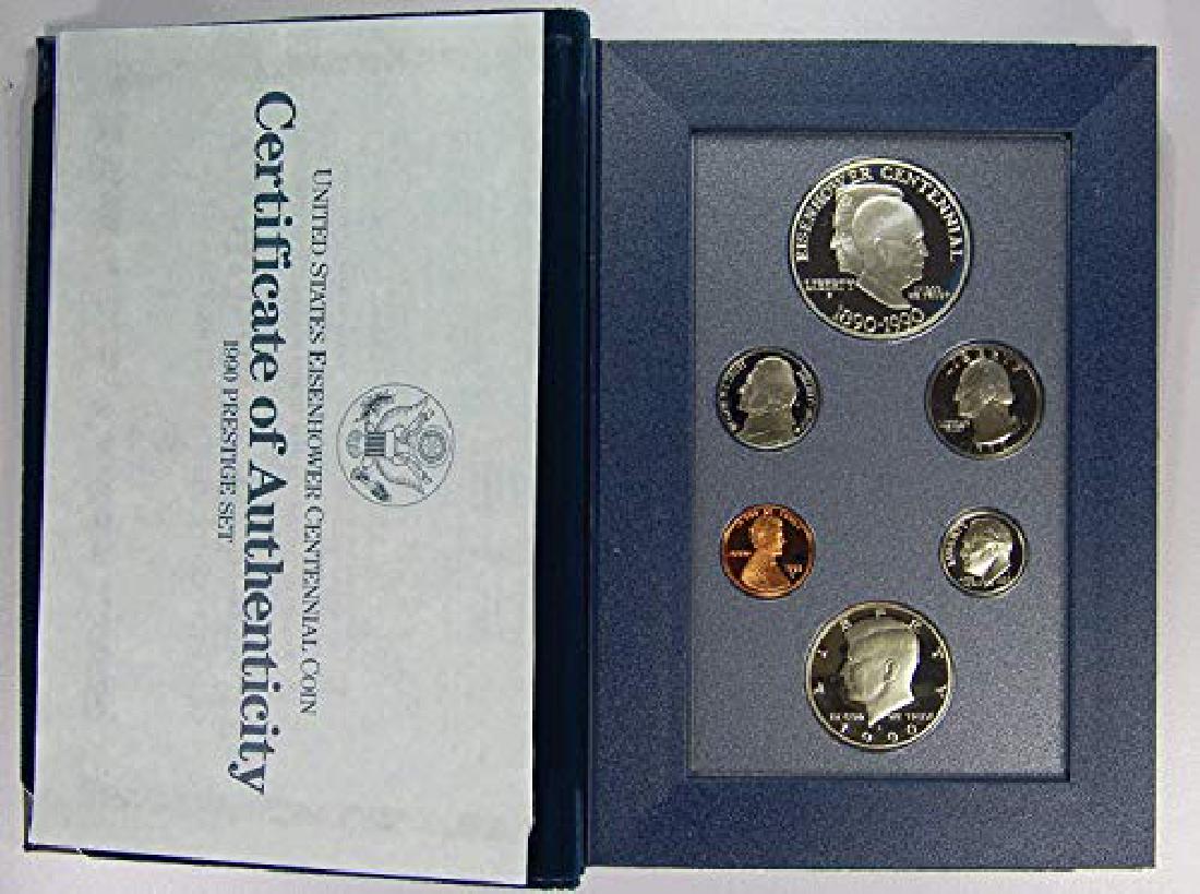 1990-S Prestige Proof Set in OGP & COA: 1990-S Prestige Proof Set in Original Government Packaging - Proof