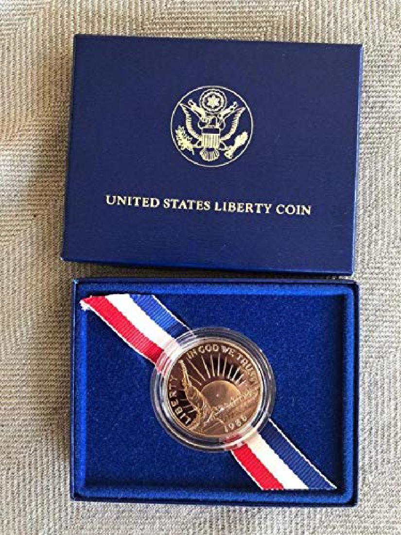 1986-S 50c Statue of Liberty Commemorative Half Dollar (1 of 1)