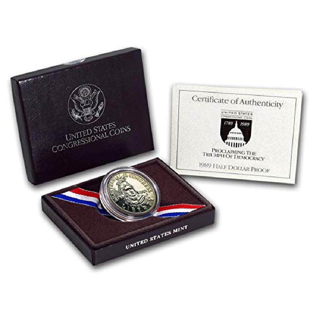1989-S 50c Congressional Commemorative Half Dollar in (1 of 1)