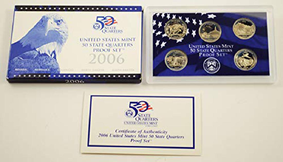 2006-S US Mint Quarter Proof Set in OGP & COA (1 of 1)