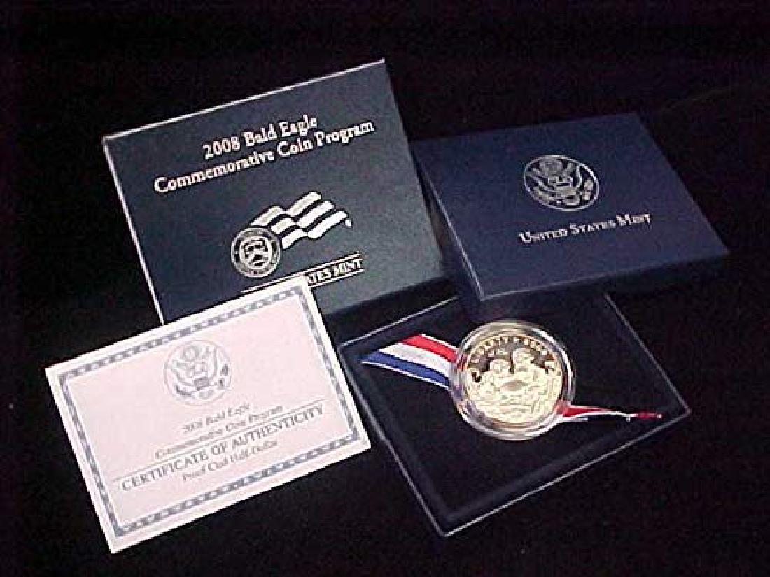 2008-S 50c Bald Eagle Commemorative Clad Half Dollar in (1 of 1)