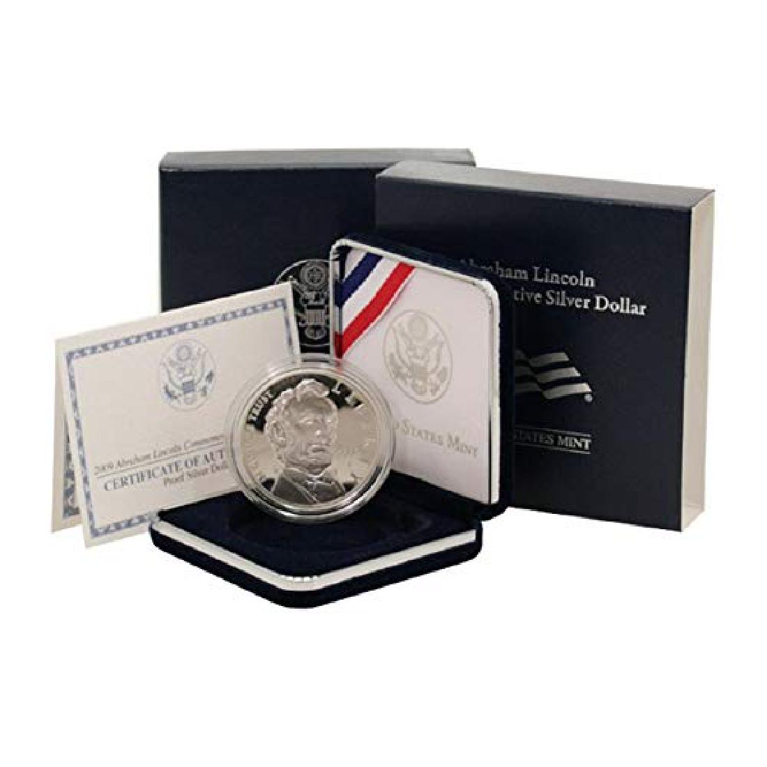 2009-P $1 Abraham Lincoln Commemorative Silver Dollar (1 of 1)