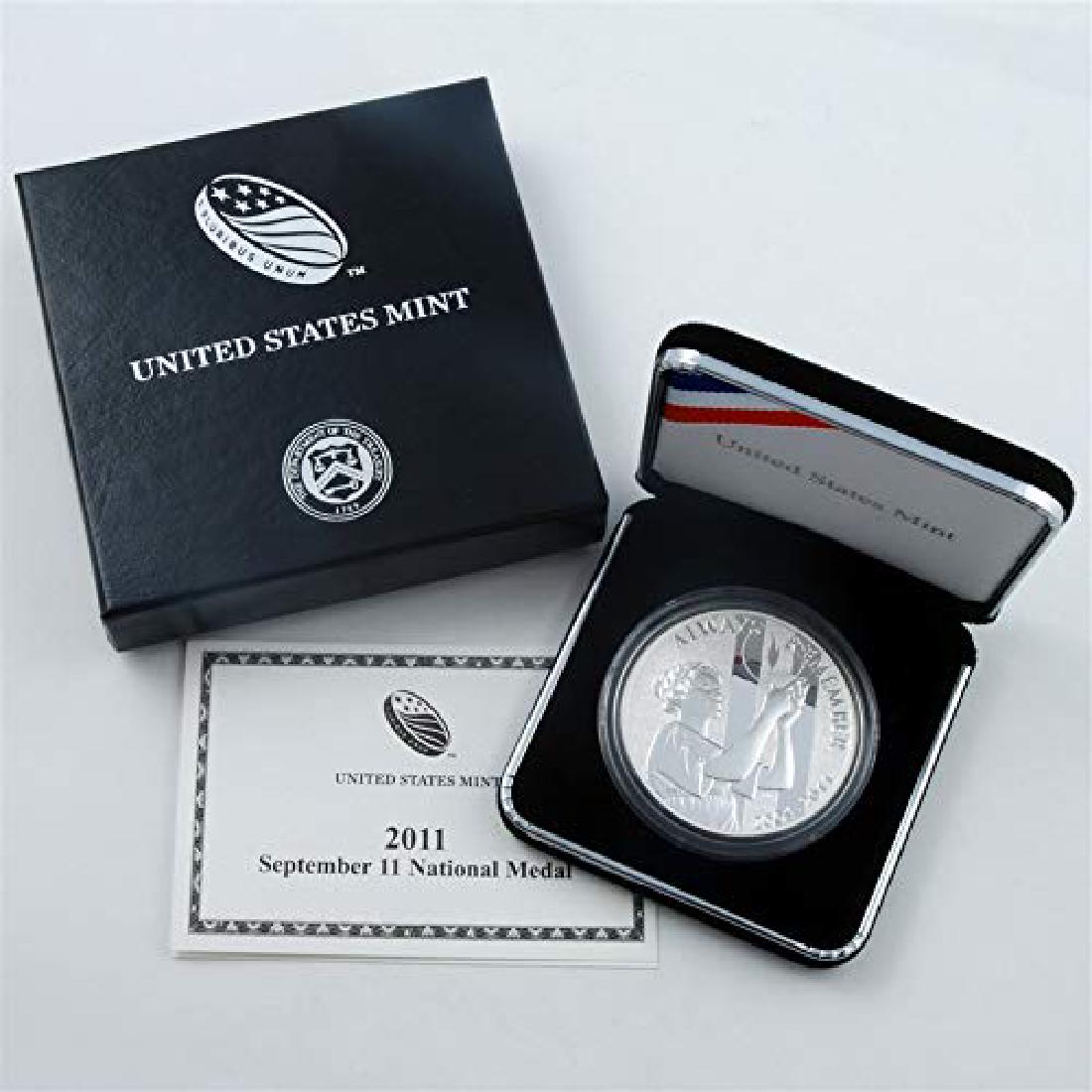 2011-W September 11 National Silver Medal Commemorative (1 of 1)