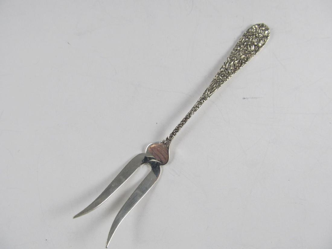 STIEFF ROSE STERLING LEMON FORK EXCELLENT CONDITION NO (1 of 5)