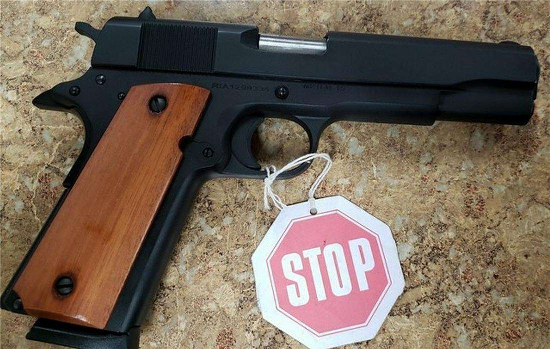 Rock Island G.I. 1911 .45ACP New: New in box G.I. 1911 in .45ACP. Comes with everything from factory. Any questions just ask, Thanks! If you are a local buyer, please feel free to stop in and inspect any of the items we have listed. F