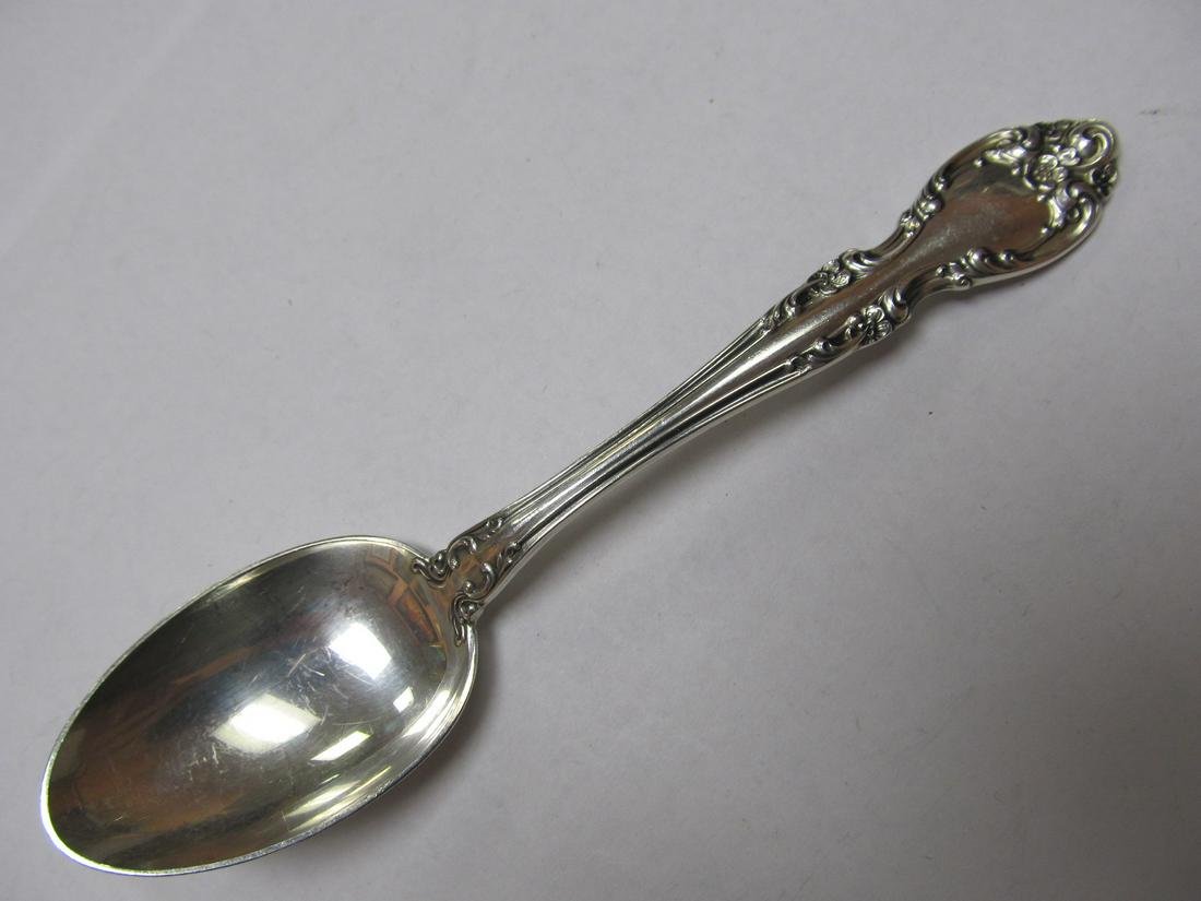 GORHAM MELROSE STERLING SILVER VINTAGE FINE TEASPOON 5 (1 of 7)