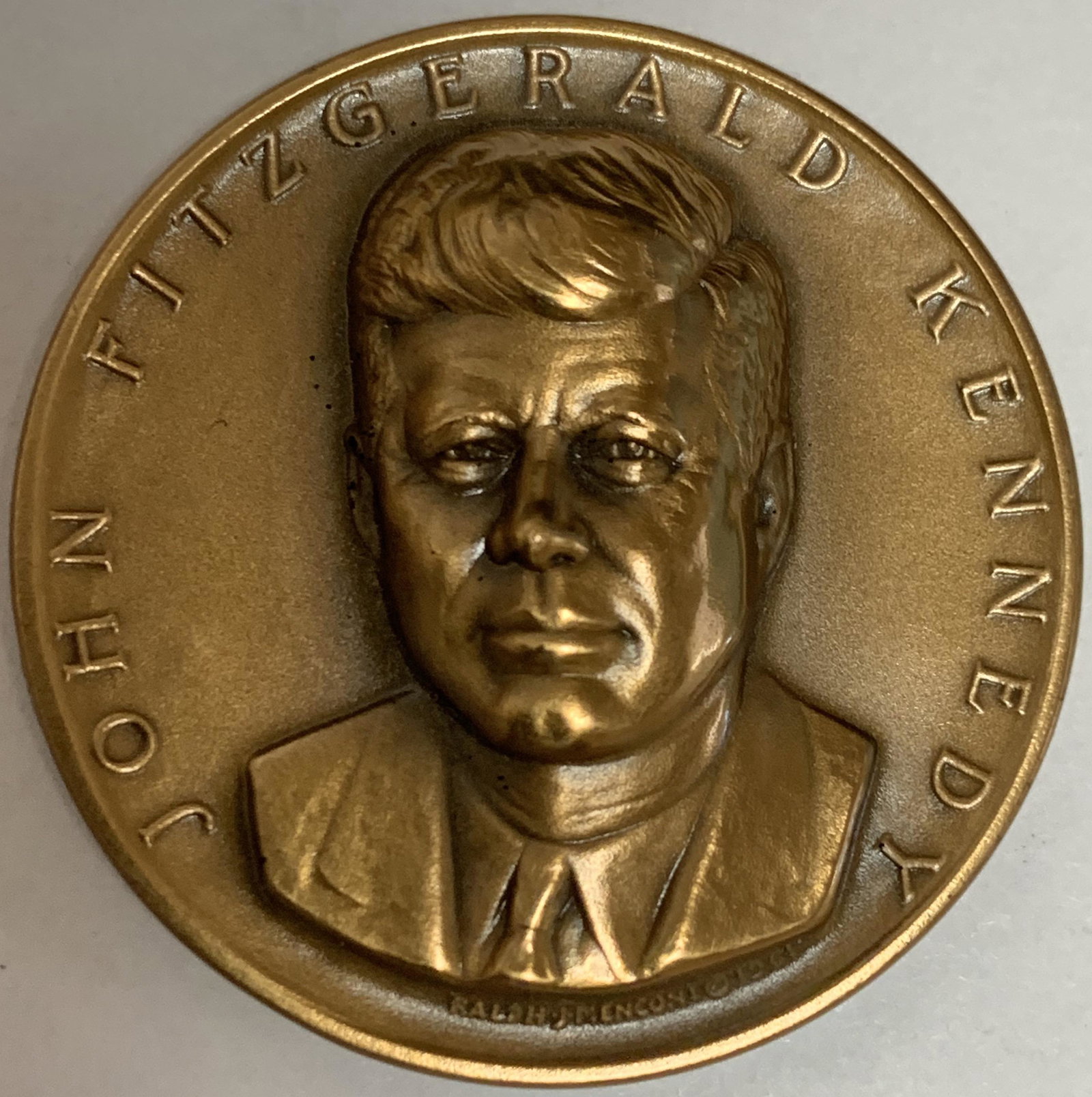 President JFK John Fitzgerald Kennedy Medallic Art (1 of 2)
