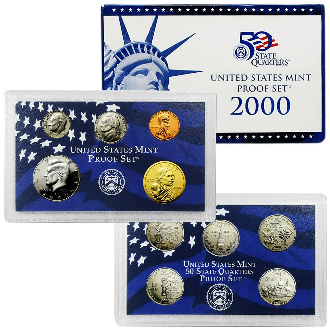2000-S US Proof Set in Original Government Packaging (1 of 1)