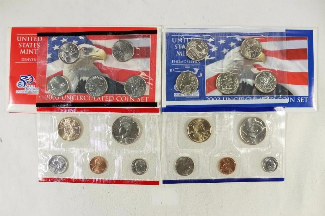 2003 US Mint Set in Original Government Envelopes (1 of 1)