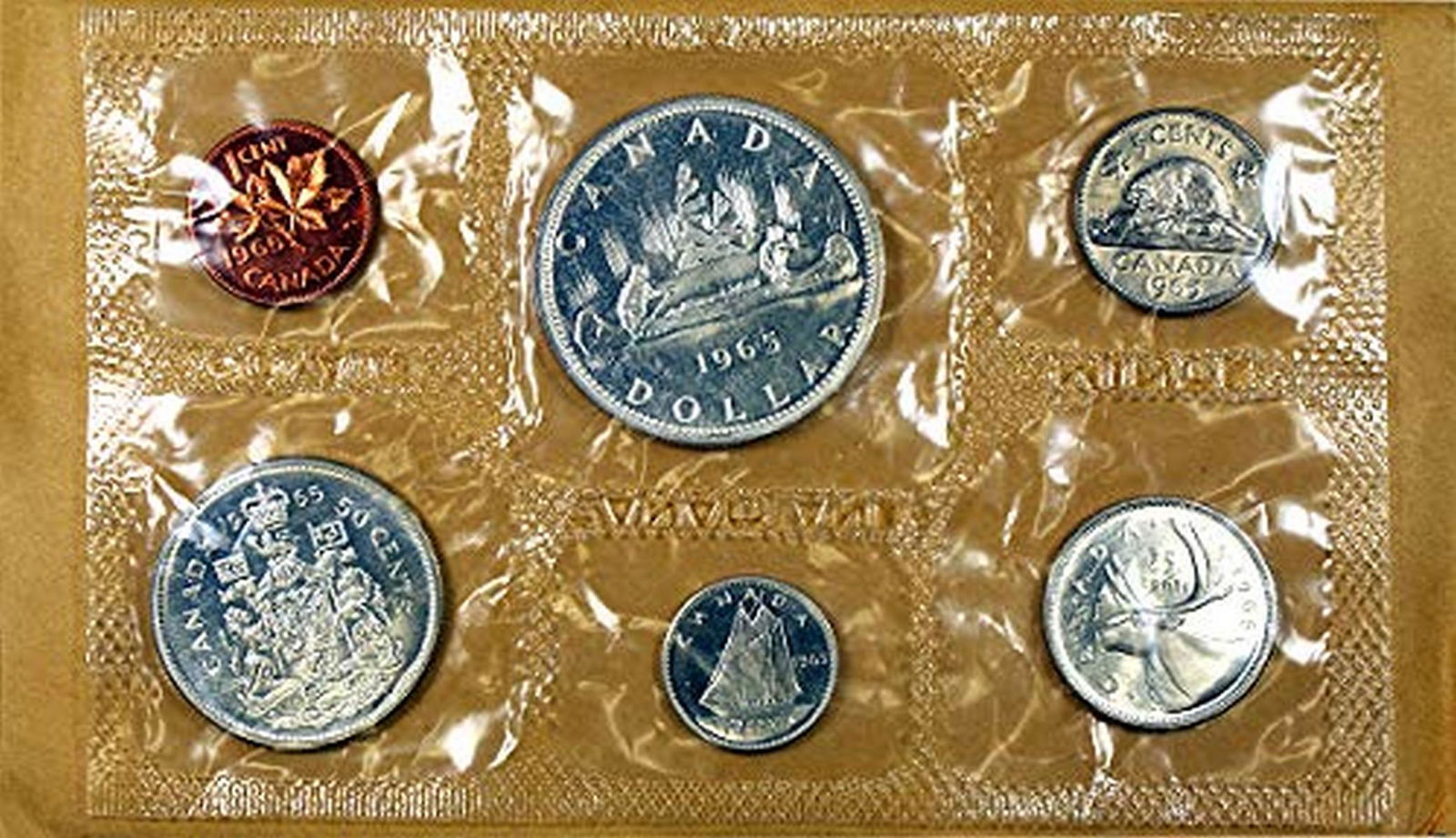 CA 1965 Canada Silver Mint Set in Original Envelope (1 of 1)
