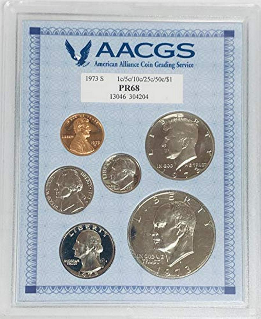1973 Proof Set PR68 (1 of 4)