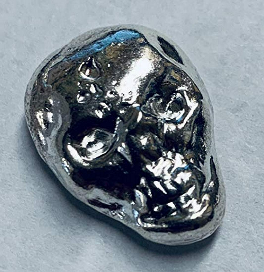 1/2 toz .999 Pure Fine Solid Silver Hand Poured 3-D (1 of 7)