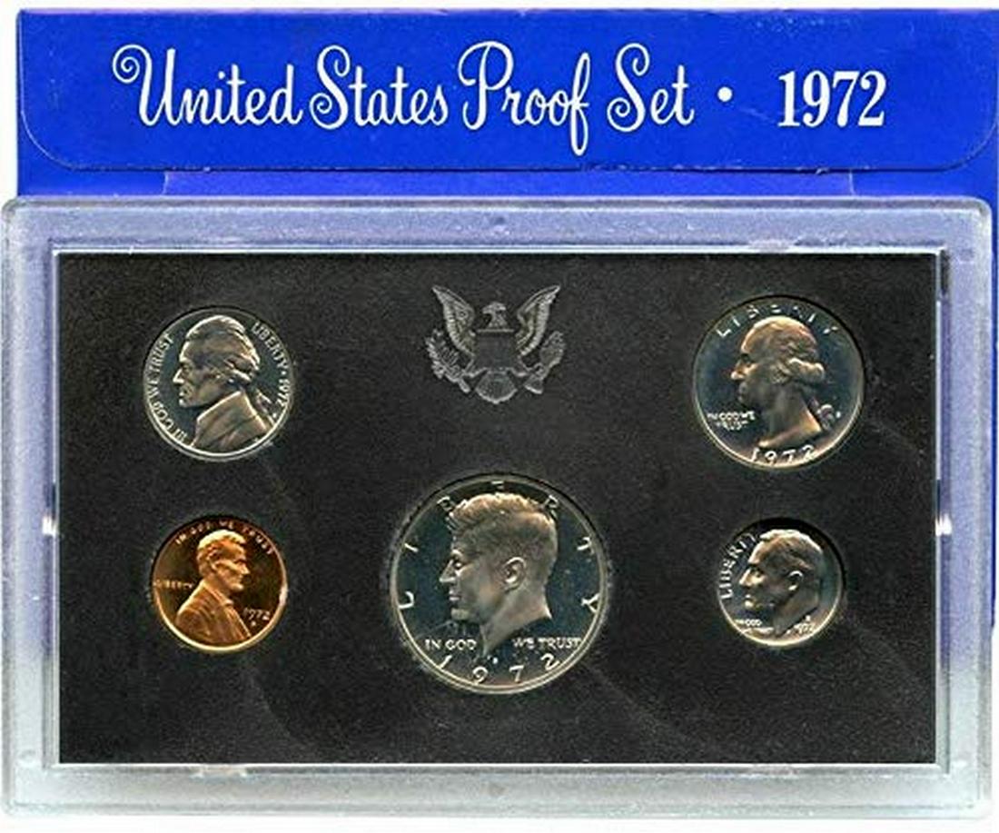 1972 S U.S. Mint Proof Set in Original Government (1 of 1)
