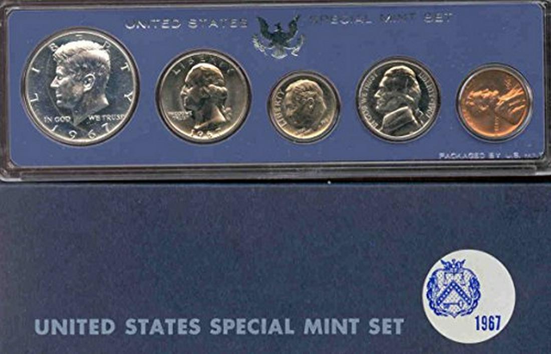 1967 P U.S. Special Mint Set in Original Government (1 of 1)