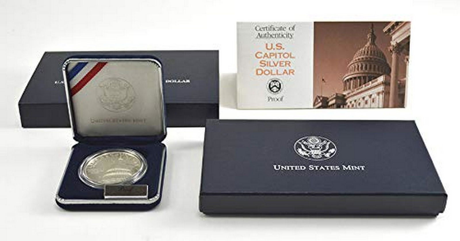 1994-S $1 Capitol Bicentennial Commemorative Silver (1 of 3)