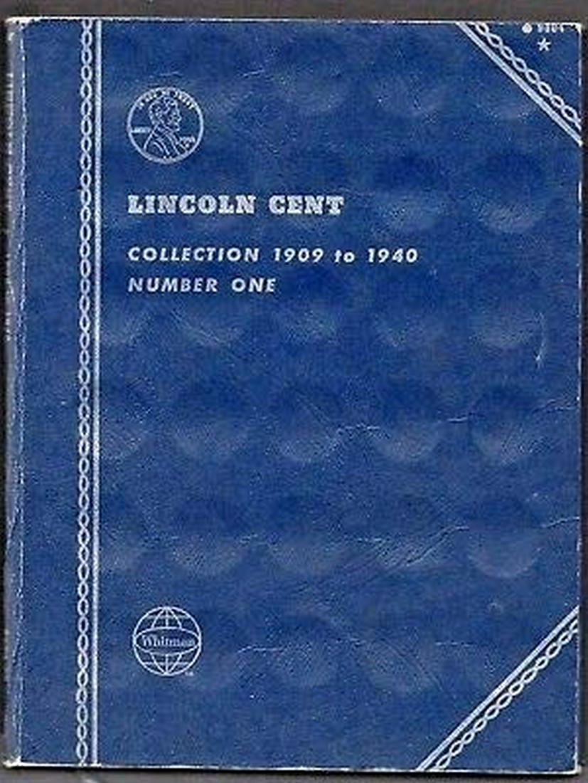 1909 No Mint Mark Lincoln Cent Collection 1909 to 1940 (1 of 1)