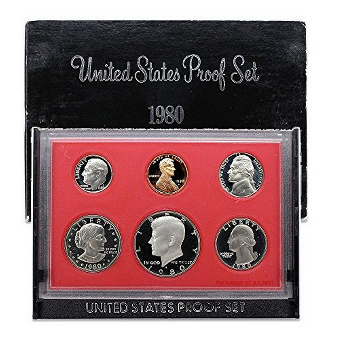 1980 S U.S. Proof Set in Original Government Packaging (1 of 1)