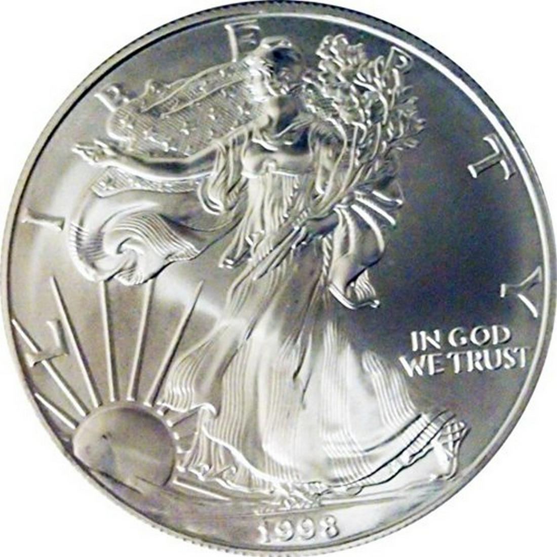 1998 American Eagle Silver Dollar (1 of 1)