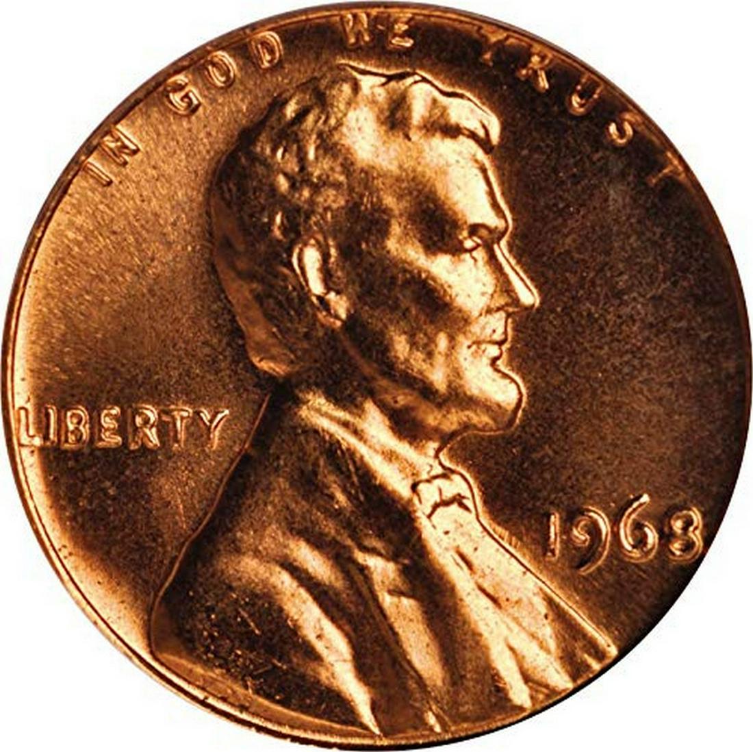 1968 P Lincoln Memorial Cent BU (1 of 1)