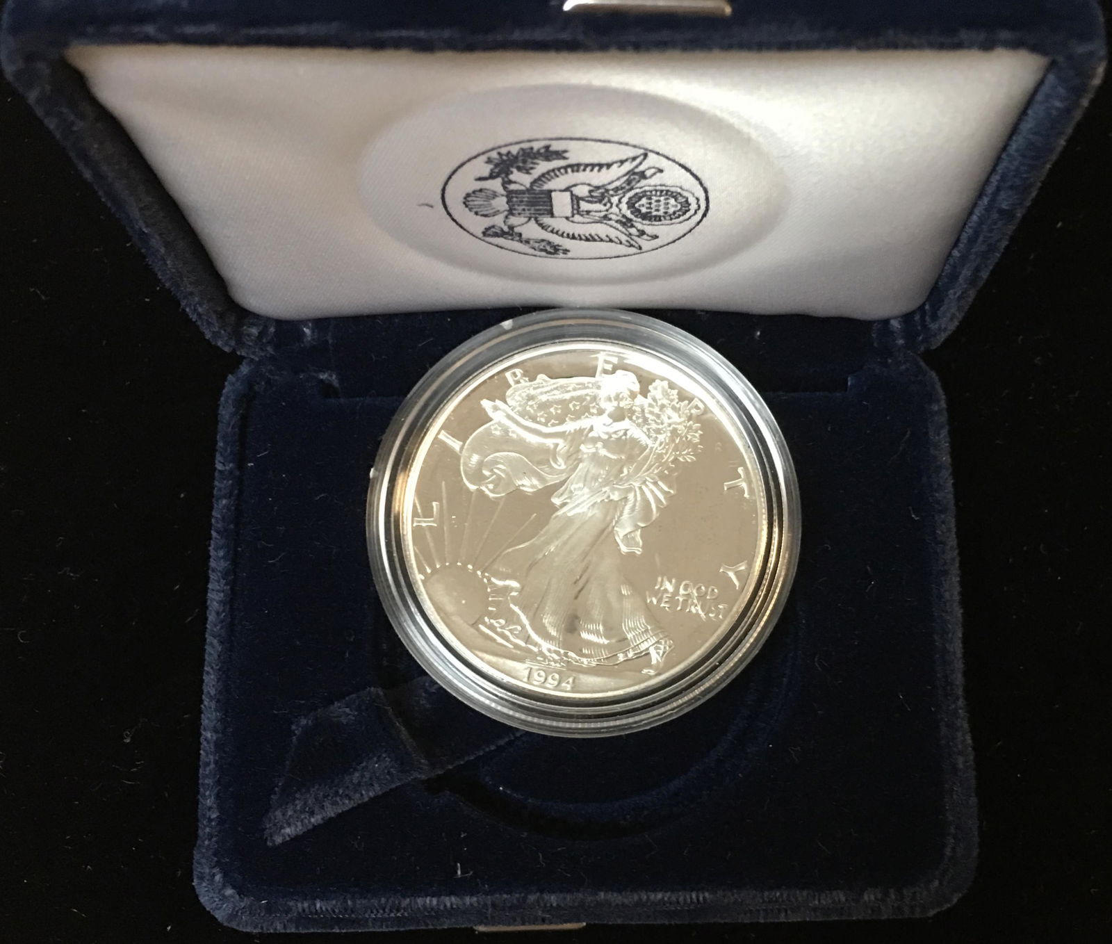 1994-P $1 American Silver Eagle Proof As Is (1 of 4)