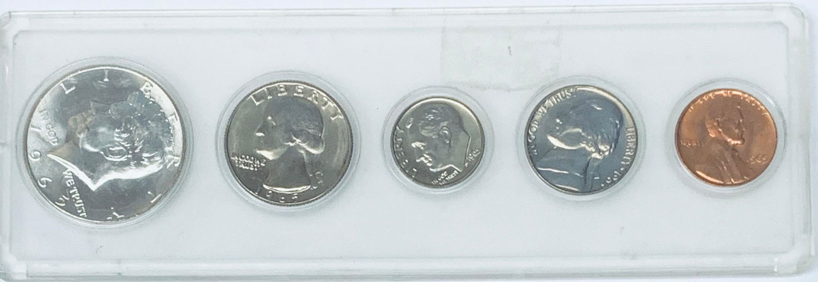 1965 US Mint SMS BU Type Set - Nice 5 Coins - Silver (1 of 6)