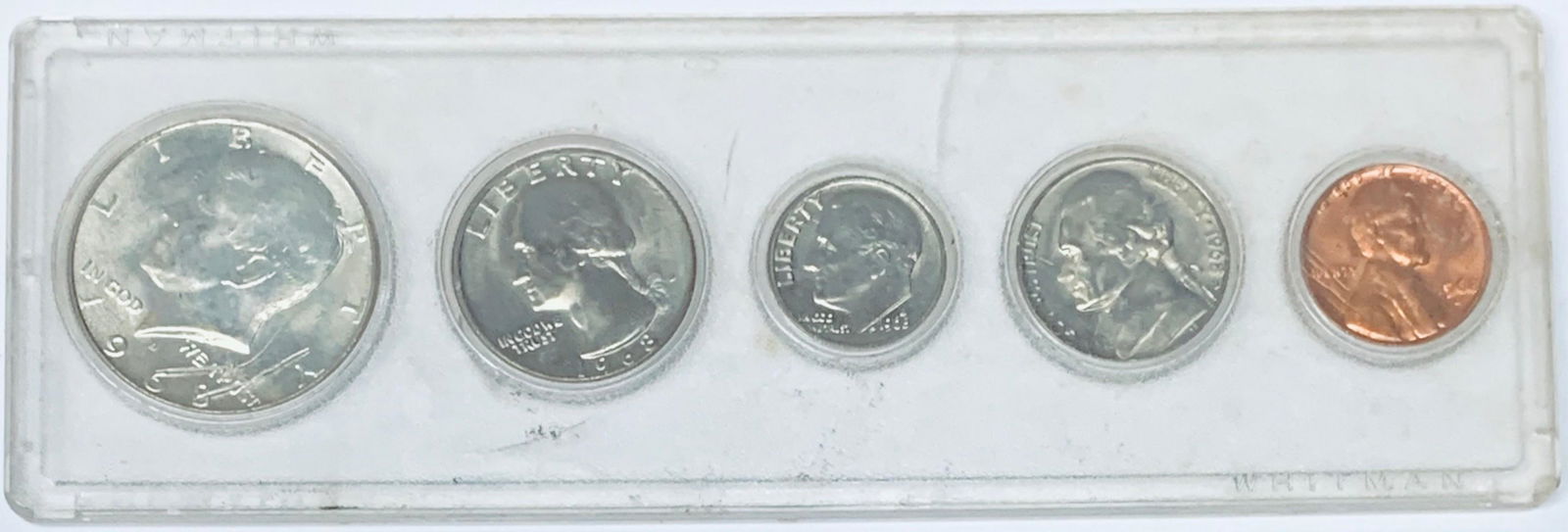 1968-D US Mint SMS BU Type Set - Nice 5 Coins - Silver (1 of 8)