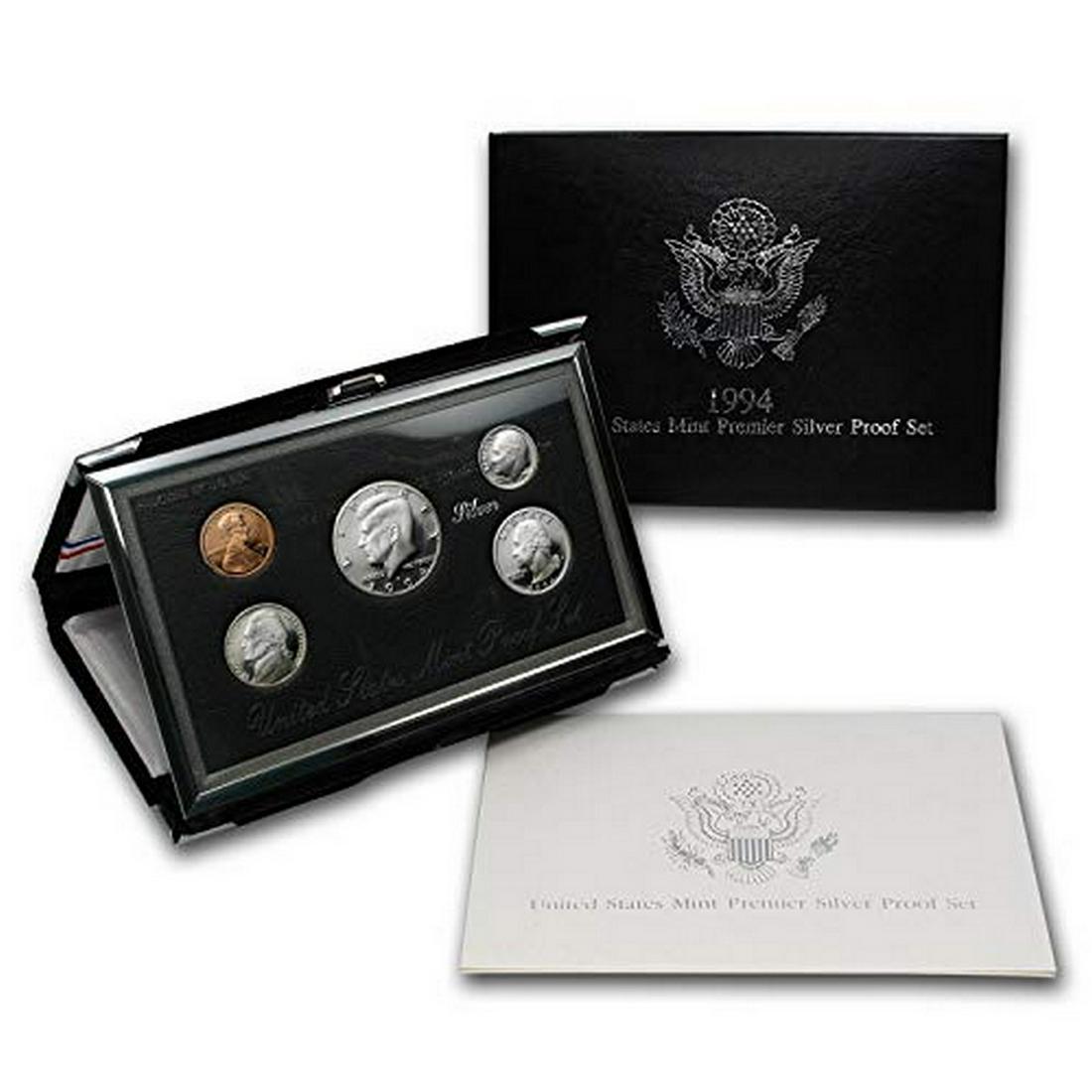 1994-S Premier Silver Proof Set  in OGP & COA (1 of 3)