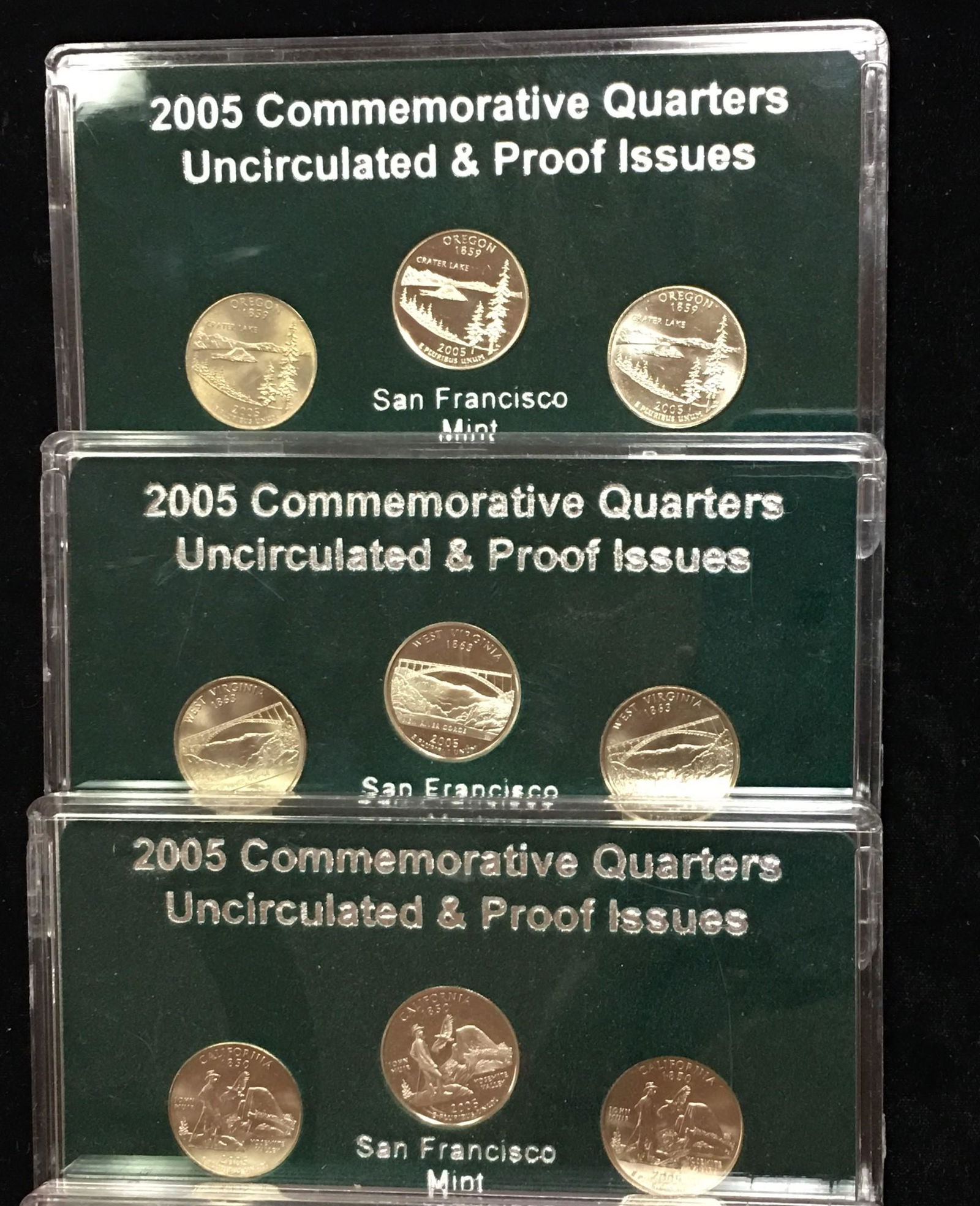 2005 Commemorative Quarters Uncirculated & Proof Issues (1 of 4)